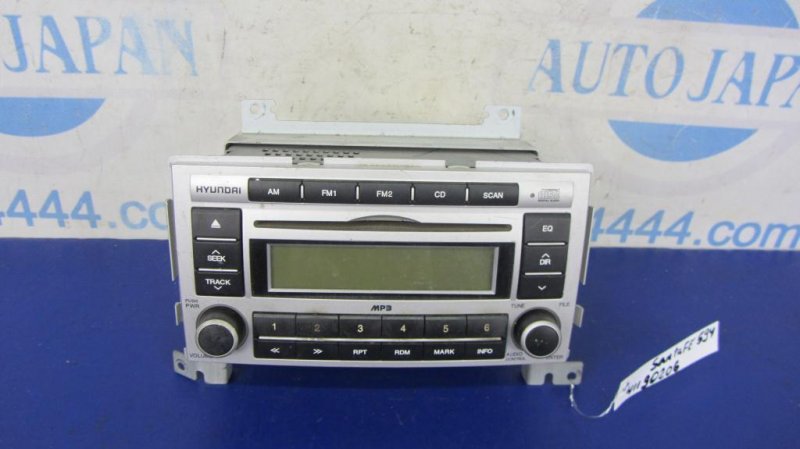 Магнитола HYUNDAI SANTA FE (CM) 05-12 2007 Внедорожник 3.3 96100-0W540 Б/У