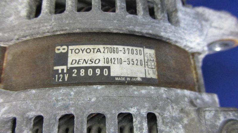 Генератор TOYOTA AVENSIS 08-18 Генератор TOYOTA AVENSIS 08-18