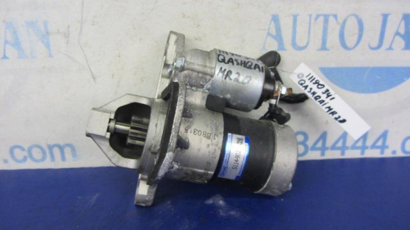 Запчасть стартер NISSAN QASHQAI 07-14 MR20 23300-EN200 Б/У Стартер NISSAN QASHQAI 07-14 MR20 23300-EN200 Б/У