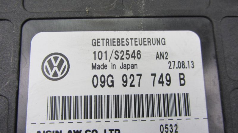 Блок управления АКПП PASSAT B7 11-15 2013 A32 1.8 CPRA