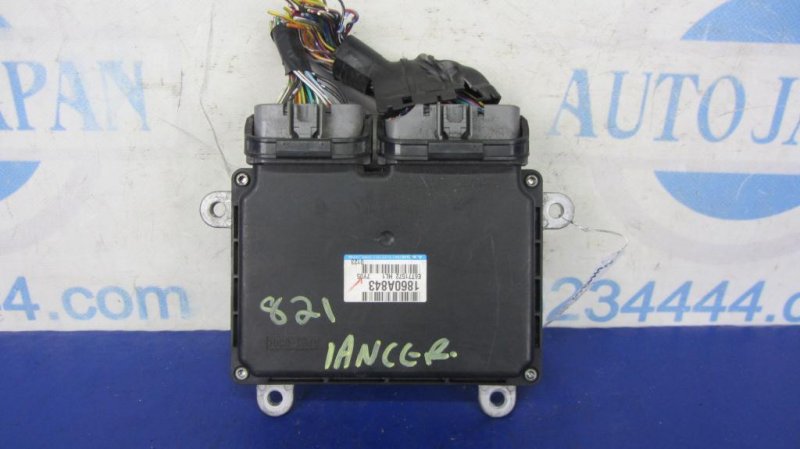 Блок управления двигателем MITSUBISHI LANCER X 10 07-15 2008 Седан 2.0 1860A843 Б/У