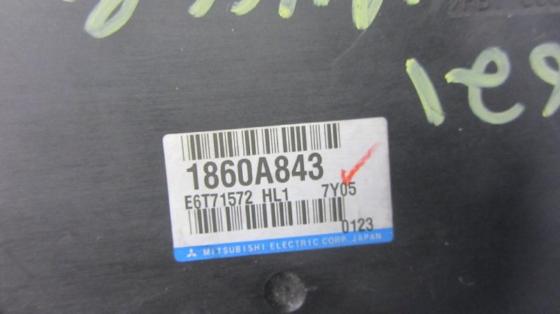 Блок управления двигателем LANCER X 10 07-15 2008 Седан 2.0