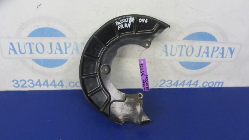 Запчасть защита тормозного диска передняя правая VOLKSWAGEN PASSAT B7 11-15 2013 A32 1.8 CPRA 1K0 615 312 F Б/У Защита тормозного диска передняя правая VOLKSWAGEN PASSAT B7 11-15 2013 A32 1.8 CPRA 1K0 615 312 F Б/У