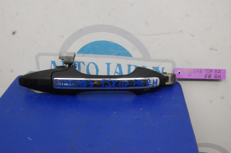 Ручка двери наружная передняя правая HONDA ACCORD CL7 / TSX 03-08 72140-SEC-A01ZB Б/У