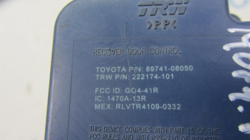 Блок управления дверей SIENNA 11-16 2011 GSL30 3.5 2GR-FE Блок управления дверей SIENNA 11-16 2011 GSL30 3.5 2GR-FE