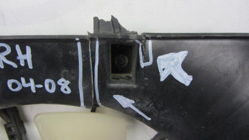 Диффузор вентилятора основного радиатора правый HONDA ACCORD CL7 / TSX 03-08