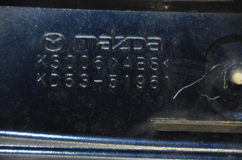 Спойлер крышки багажника CX-5 (KE) 11-17 2016 Внедорожник 2.5