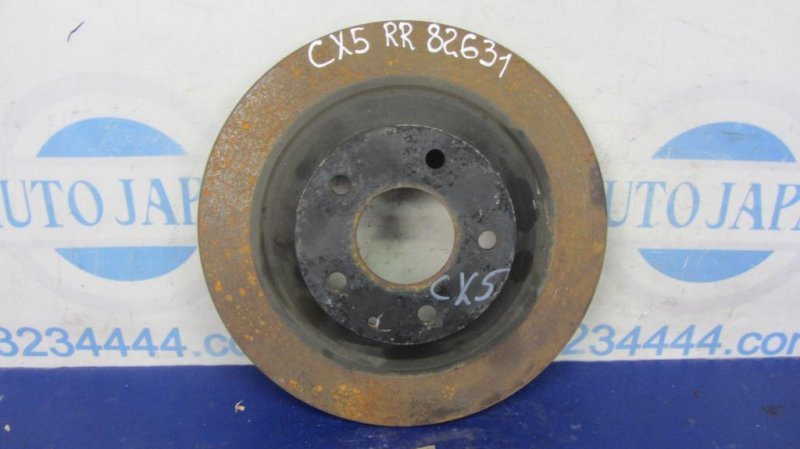 Тормозной диск задний MAZDA CX-5 (KE) 11-17 2016 Внедорожник 2.5 K011-26-251B Б/У
