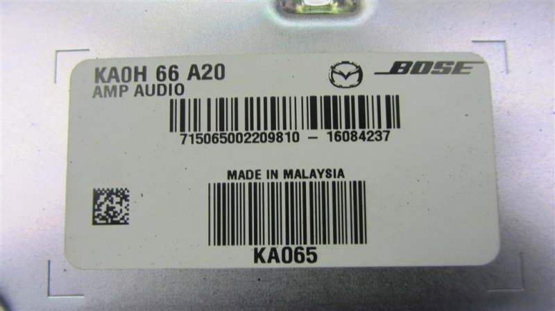 Усилитель звука CX-5 (KE) 11-17 2016 Внедорожник 2.5