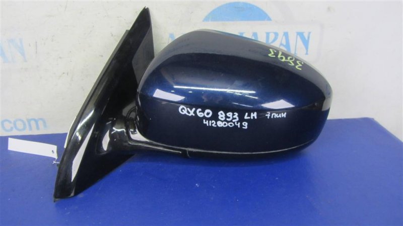 Зеркало левое INFINITI QX60/JX35 12-20 Внедорожник 3.5 Зеркало левое INFINITI QX60/JX35 12-20 Внедорожник 3.5