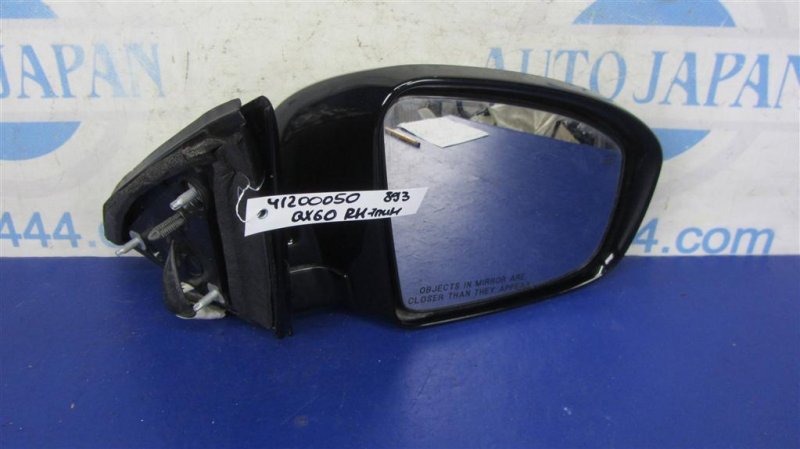 Запчасть зеркало правое INFINITI QX60/JX35 12-20 2015 Внедорожник 3.5 96301-3JA9A Б/У Зеркало правое INFINITI QX60/JX35 12-20 2015 Внедорожник 3.5 96301-3JA9A Б/У