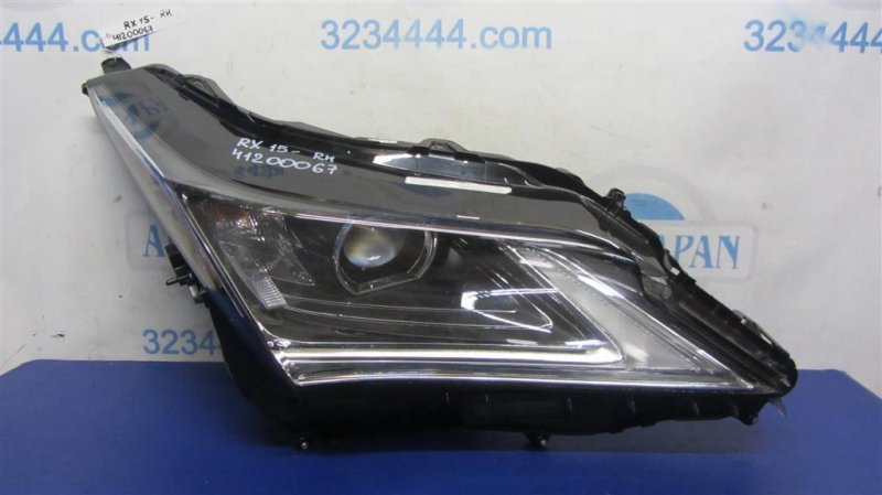 Фара передняя правая LEXUS RX350/450 15-22 81110-0E260 Б/У