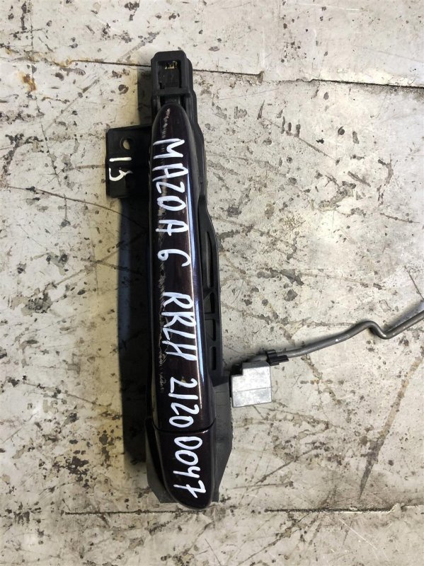 Запчасть ручка двери наружная задняя левая MAZDA 6 GH 07-12 2009 Седан 2.5 GS3N-73-410A60 Б/У Ручка двери наружная задняя левая MAZDA 6 GH 07-12 2009 Седан 2.5 GS3N-73-410A60 Б/У