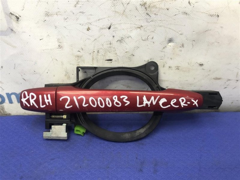 Ручка двери наружная задняя левая MITSUBISHI LANCER X 10 15-17 2017 Седан 2.0 5716A013HB Б/У