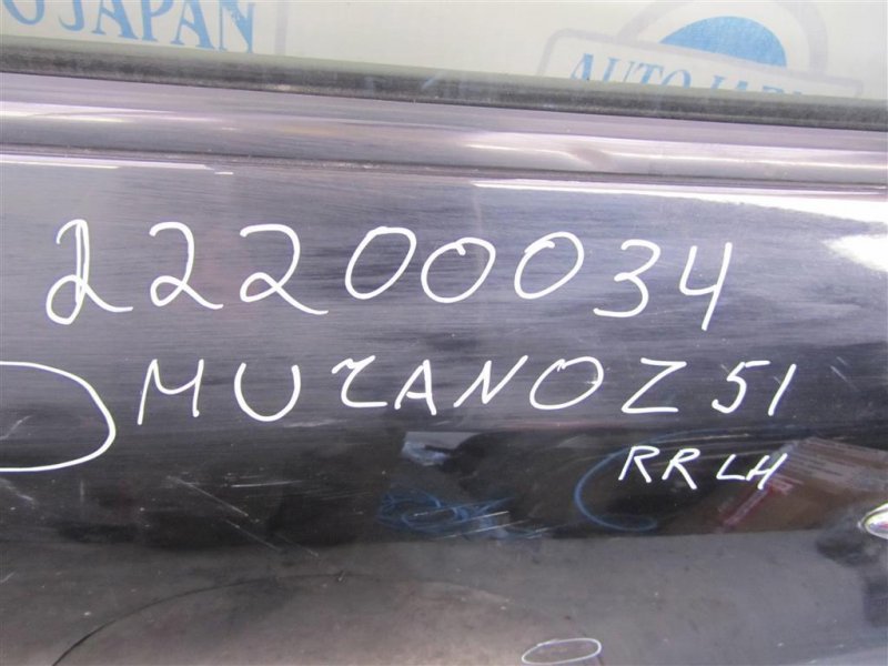 Дверь задняя левая MURANO Z51 07-14 Дверь задняя левая MURANO Z51 07-14