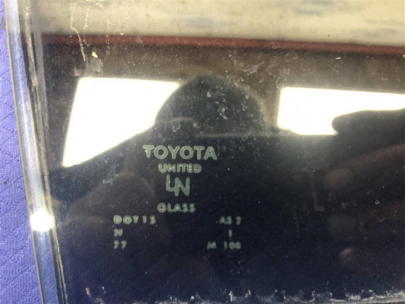 Стекло двери заднее правое CAMRY 40 06-11 Стекло двери заднее правое CAMRY 40 06-11