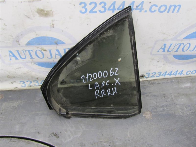 Запчасть стекло двери глухое заднее правое MITSUBISHI LANCER X 10 15-17 2017 Седан 2.0 5740A190 Б/У Стекло двери глухое заднее правое MITSUBISHI LANCER X 10 15-17 2017 Седан 2.0 5740A190 Б/У