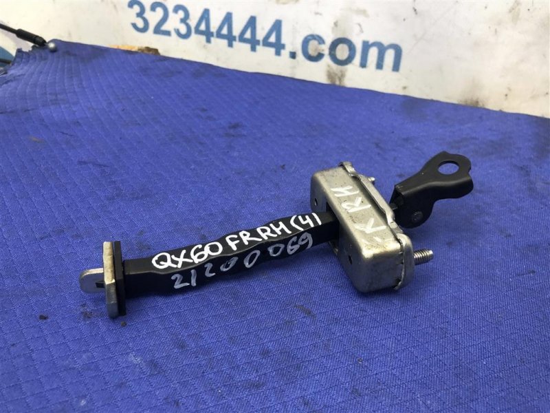 Запчасть ограничитель двери передний правый INFINITI QX60/JX35 12-20 2017 Внедорожник 3.5 VQ35DD 80430-3JC0A Б/У Ограничитель двери передний правый INFINITI QX60/JX35 12-20 2017 Внедорожник 3.5 VQ35DD 80430-3JC0A Б/У