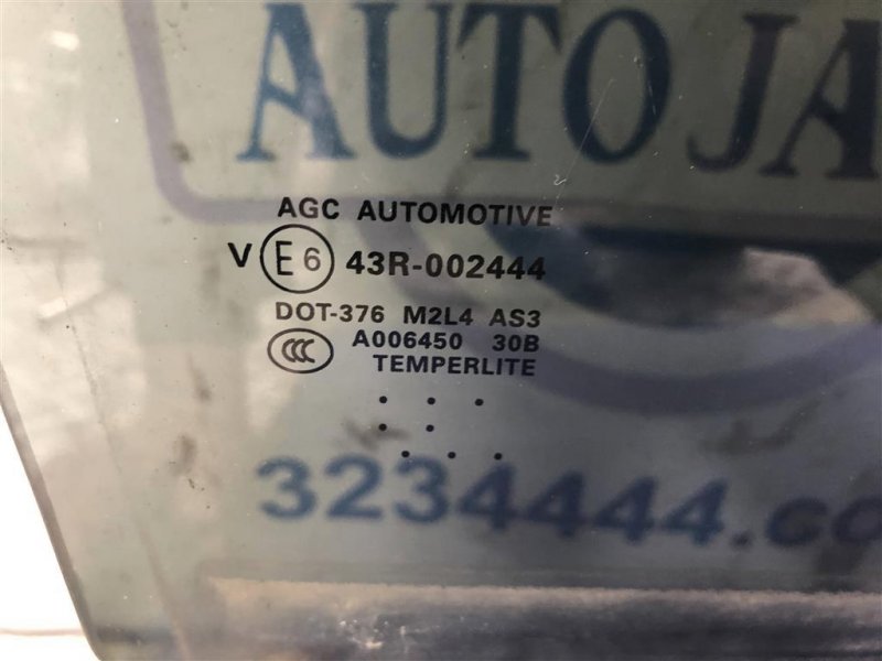 Стекло двери заднее правое QX60/JX35 12-20 2017 Внедорожник 3.5 VQ35DD