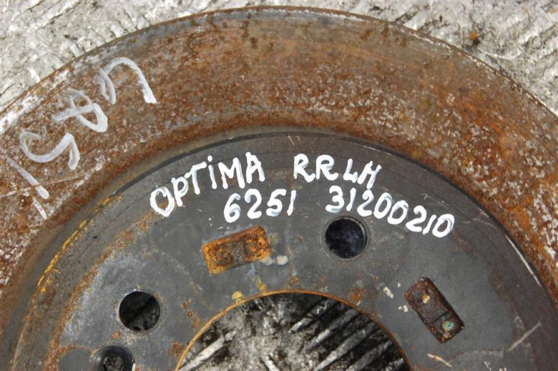 Тормозной диск задний OPTIMA TF 11-16 2015 Седан 2.4