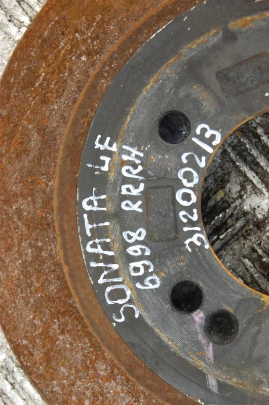 Тормозной диск задний SONATA LF 2014- 2017 Седан 2.4