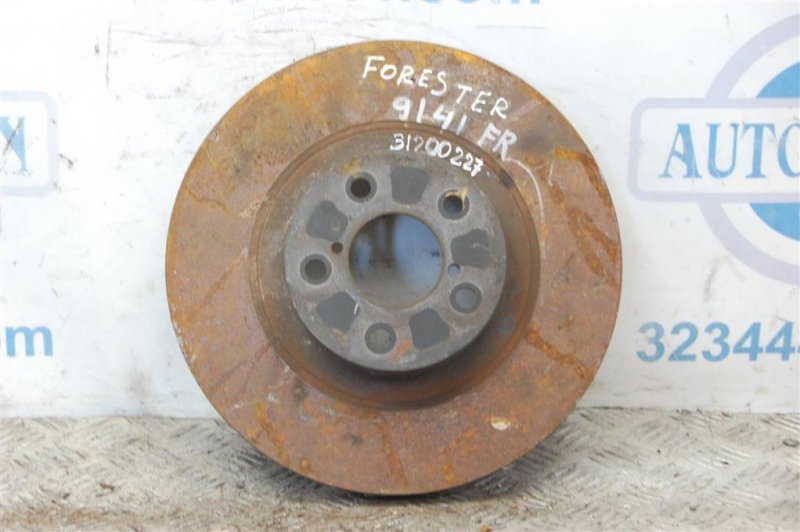 Тормозной диск передний SUBARU FORESTER 12-19 2015 Внедорожник 2.5 26300SA001 Б/У