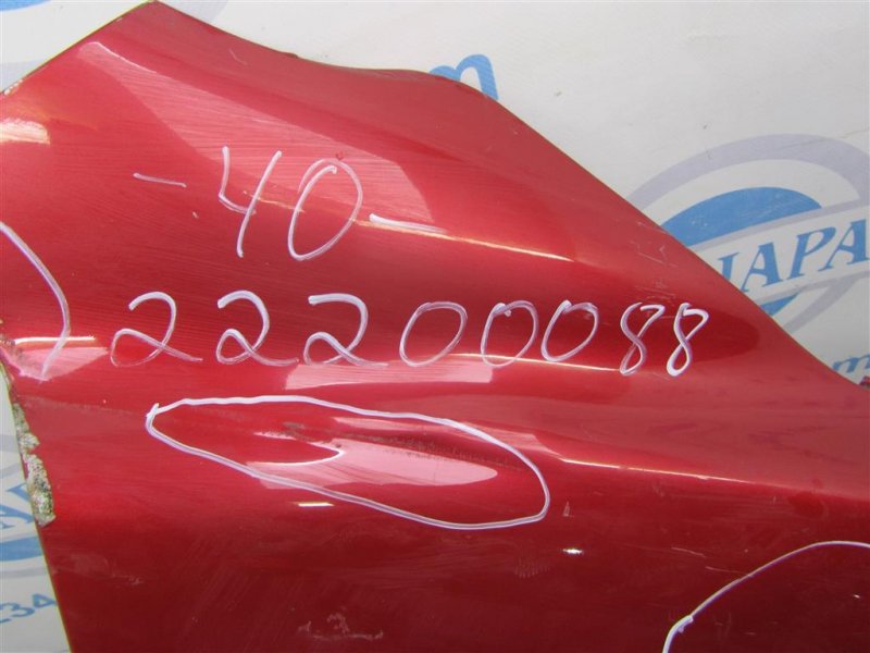 Крыло переднее переднее правое CAMRY 40 06-11 Крыло переднее переднее правое CAMRY 40 06-11