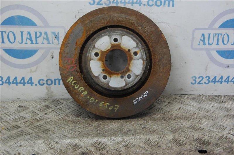 Тормозной диск передний ACURA TLX 14-17 2015 Седан 2.4 45251-TZ3-A00 Б/У