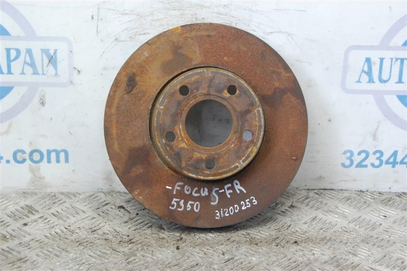 Тормозной диск передний FORD FOCUS 10-18 2013 Седан 2.0 BV6Z-1125-A Б/У