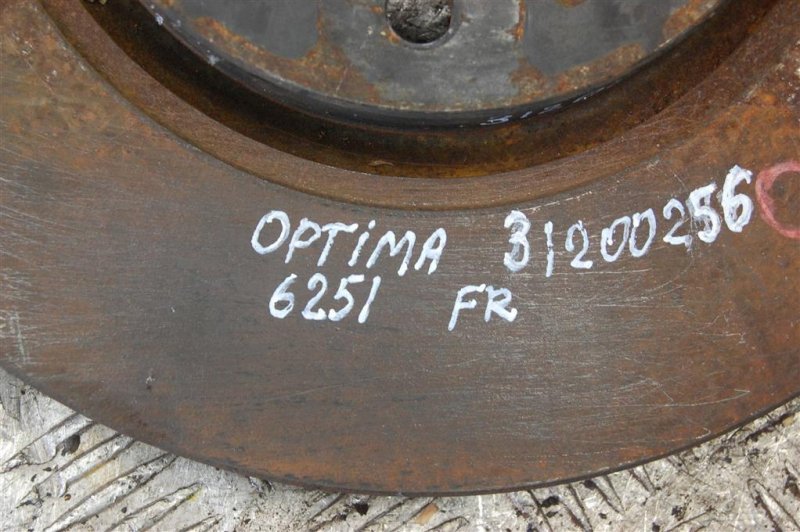 Тормозной диск передний OPTIMA TF 11-16 2015 Седан 2.4