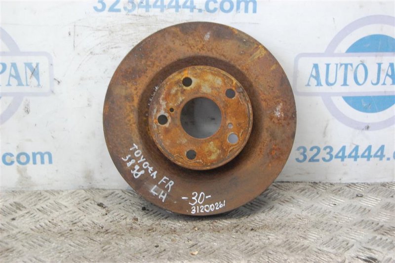 Тормозной диск передний TOYOTA CAMRY 30 02-06 Седан 2 43512-06040 Б/У