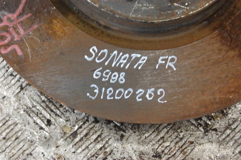 Тормозной диск передний SONATA LF 2014- 2017 Седан 2.4 Тормозной диск передний SONATA LF 2014- 2017 Седан 2.4