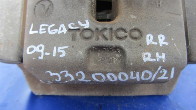 Суппорт тормозной задний правый LEGACY 09-15 BM 2010 Седан 2.5 EJ253