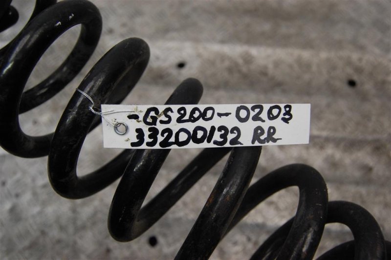 Пружина задней подвески GS 12- 2015 Седан 8ARFTS 2.0TURBO