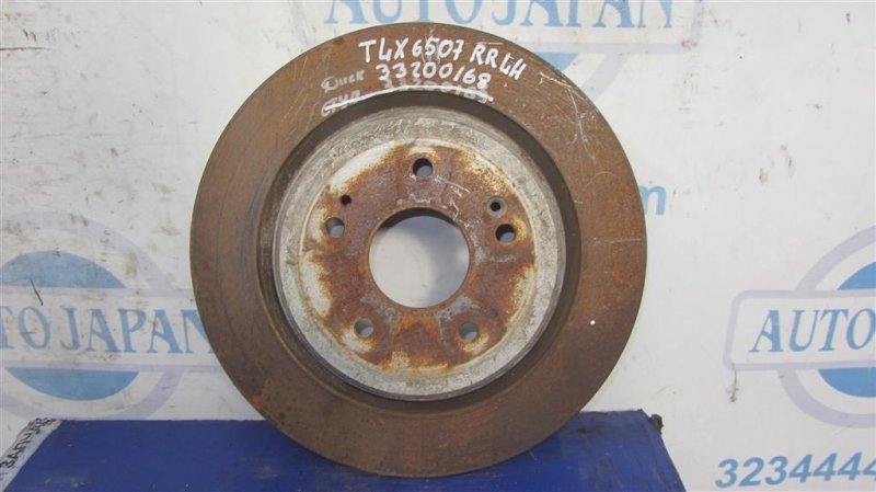 Тормозной диск задний ACURA TLX 14-17 2015 Седан 2.4 42510-TZ3-A51 Б/У