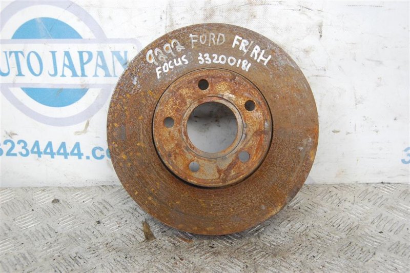 Тормозной диск передний FORD FOCUS 10-18 2017 Седан 2.0 BV6Z-1125-A Б/У