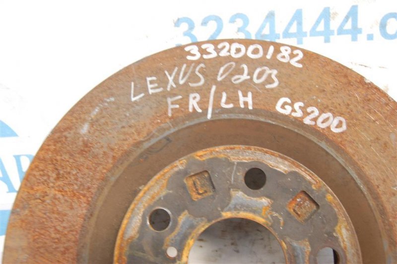 Тормозной диск передний левый GS 12- 2015 Седан 8ARFTS 2.0TURBO