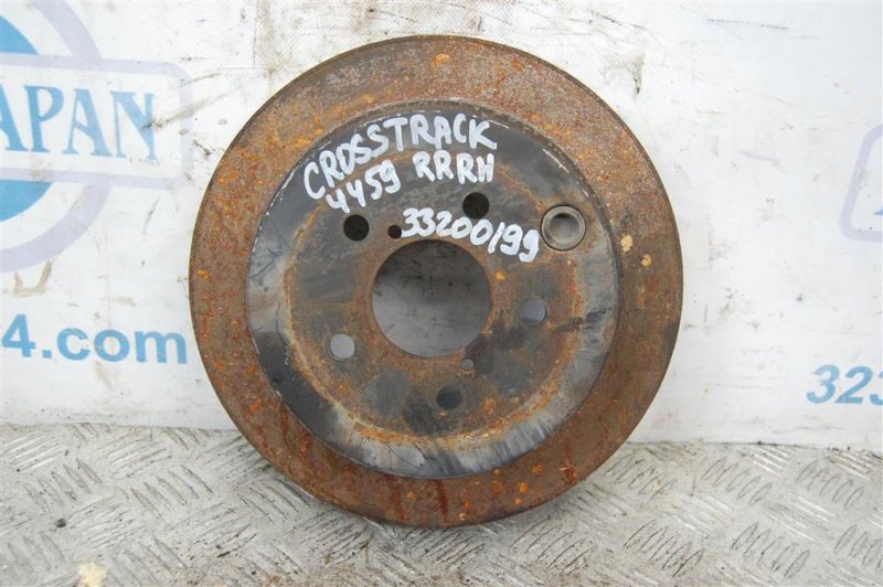 Запчасть тормозной диск задний SUBARU CROSSTREK 12-17 2014 Внедорожник 2.0 26700FJ000 Б/У Тормозной диск задний SUBARU CROSSTREK 12-17 2014 Внедорожник 2.0 26700FJ000 Б/У