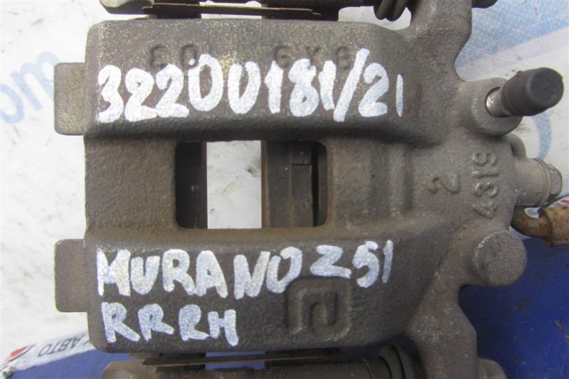 Суппорт тормозной задний правый MURANO Z51 07-14