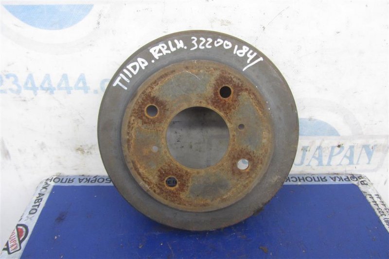 Тормозной барабан NISSAN TIIDA/VERSA C11 04-11 43206-EE310 Б/У