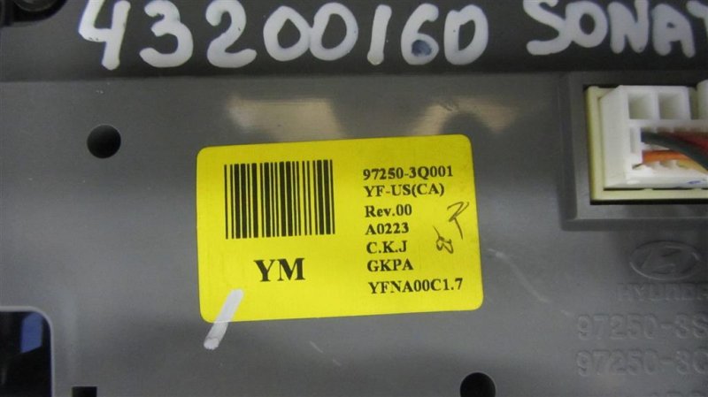 Блок управления печкой SONATA YF 10-14 2012 Седан 2.4
