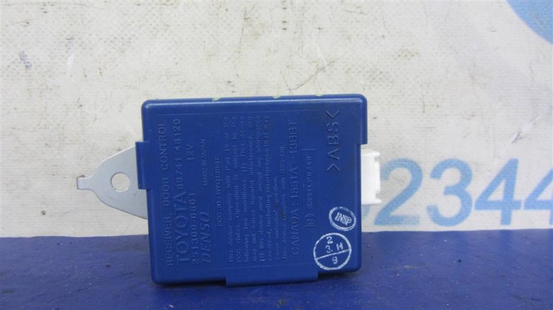 Блок управления дверей LEXUS RX300/330/350/400 03-09 2006 Внедорожник 3.3 89741-48120 Б/У