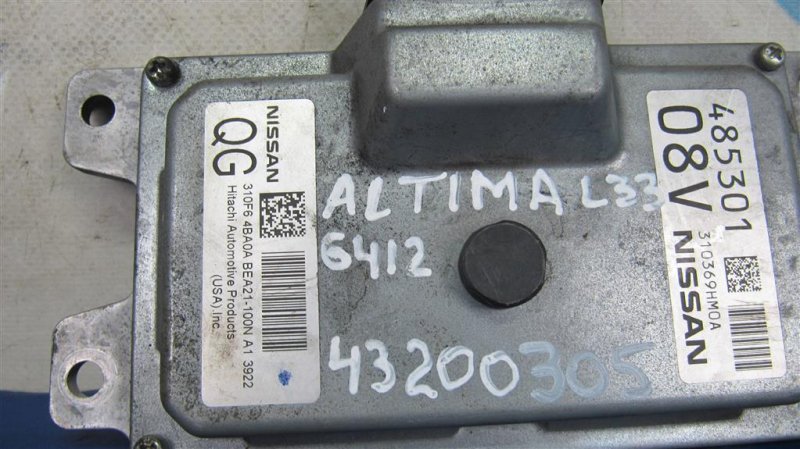 Блок управления АКПП ALTIMA L33 12-18 2014 L33 2.5