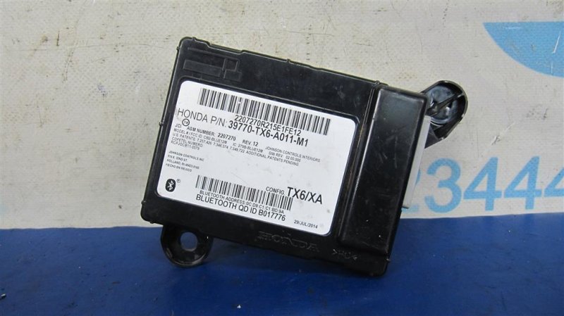 Блок управления блютуз ACURA ILX 12-16 2015 Седан 2.0 39770-TX6-A01 Б/У