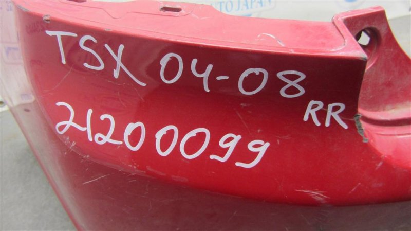 Бампер задний ACCORD CL7 / TSX 03-08