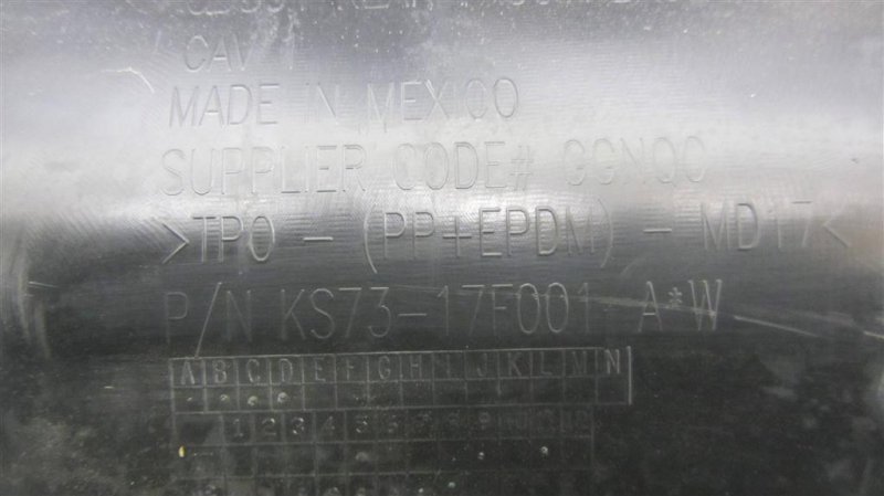 Бампер задний FUSION 14- 2019 Седан C15HDTX