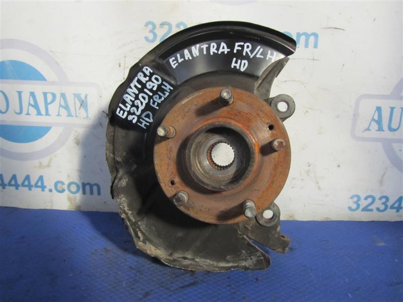 Кулак поворотный передний левый HYUNDAI ELANTRA HD 06-11 517152H000 Б/У