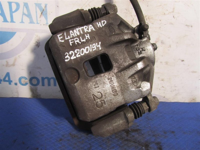 Суппорт тормозной передний левый HYUNDAI ELANTRA HD 06-11 58110-2H300 Б/У