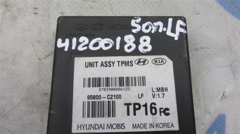 Блок управления дав.в шинах SONATA LF 2014-