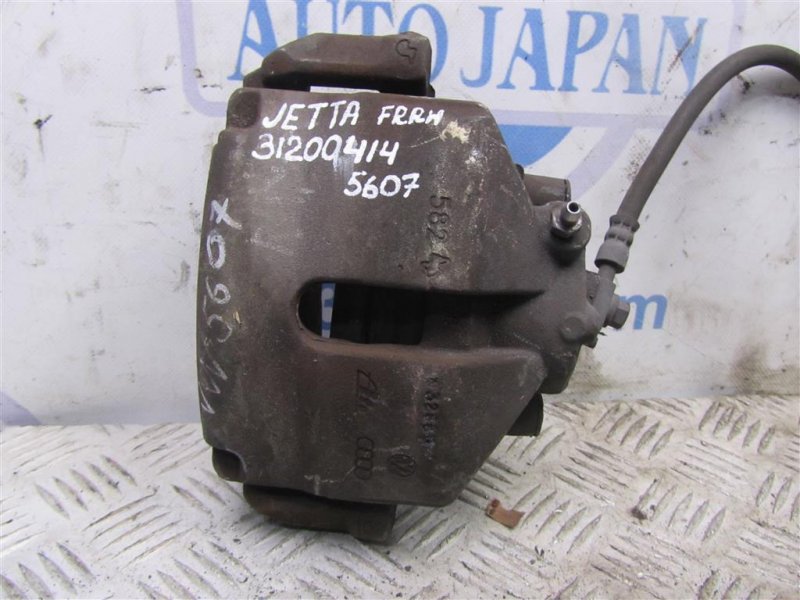 Суппорт тормозной передний правый VOLKSWAGEN JETTA USA 10-17 2014 162 1.8 CPRA 1K0 615 124 E Б/У